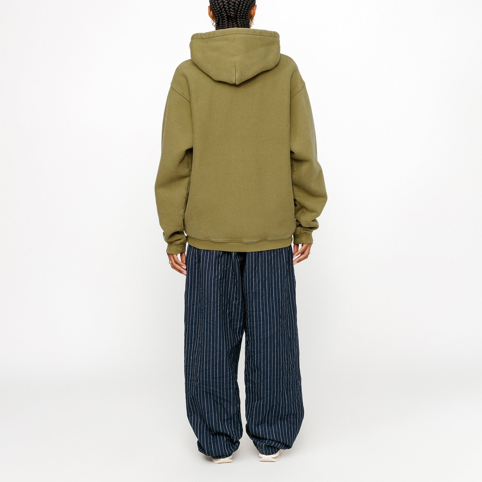 Stüssy Stussy SS24 Outline Zip Hoodie American Vintage Fleece Unisex Summer Series. 118559 圖 23