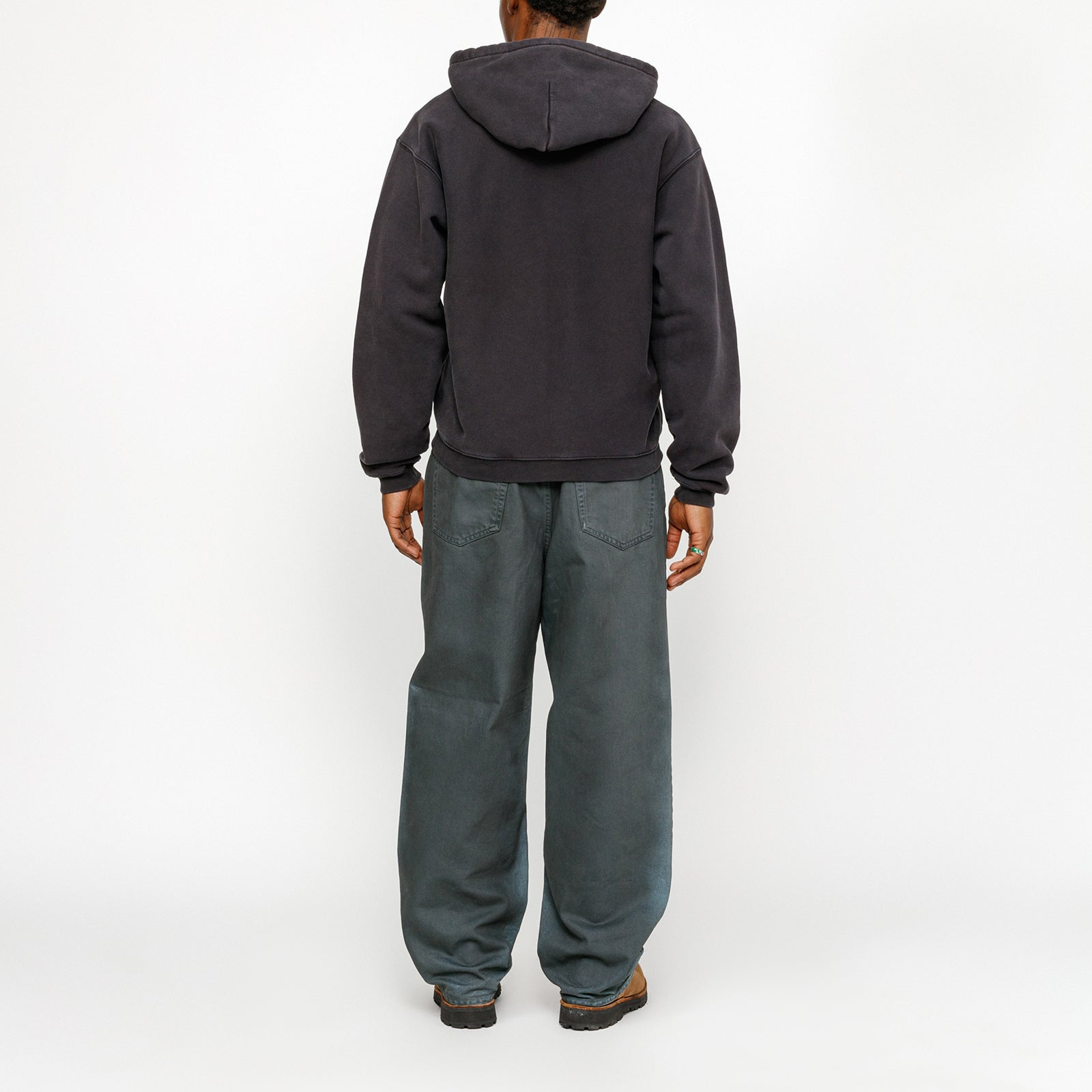 Stüssy Stussy SS24 Outline Zip Hoodie American Vintage Fleece Unisex Summer Series. 118559 圖 7