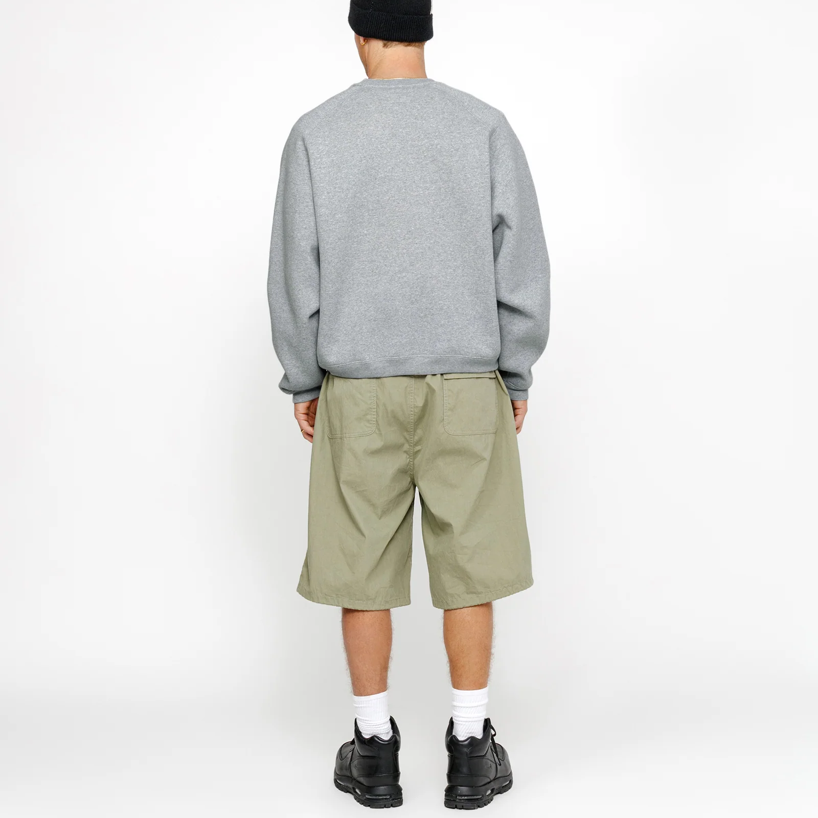 Stüssy Stussy SS24 Raglan Sleeve Crew Fleece Sweatshirt Vintage Logo Unisex. 118552 圖 11