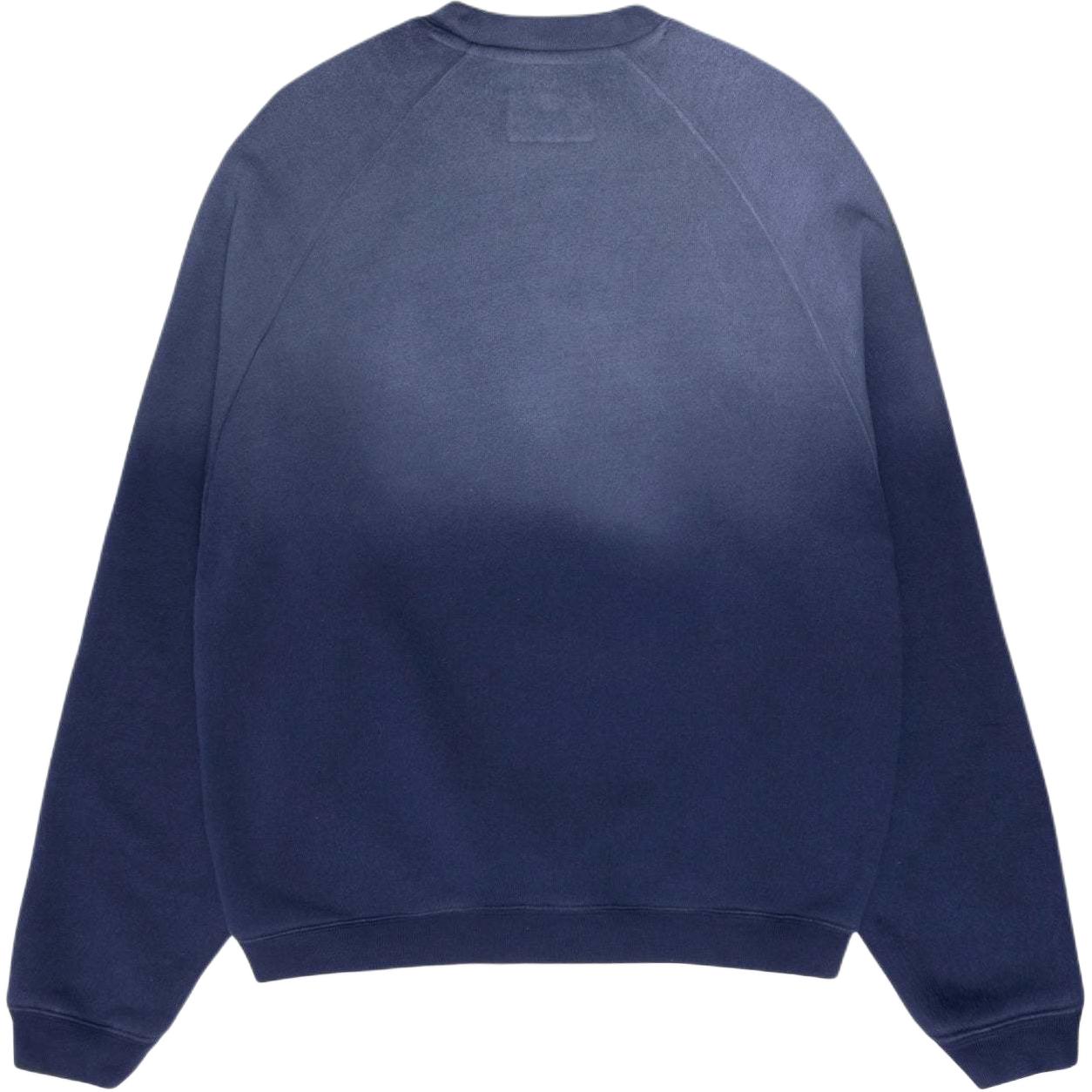 Stüssy Stussy SS24 Raglan Sleeve Crew Fleece Sweatshirt Vintage Logo Unisex. 118552 圖 3