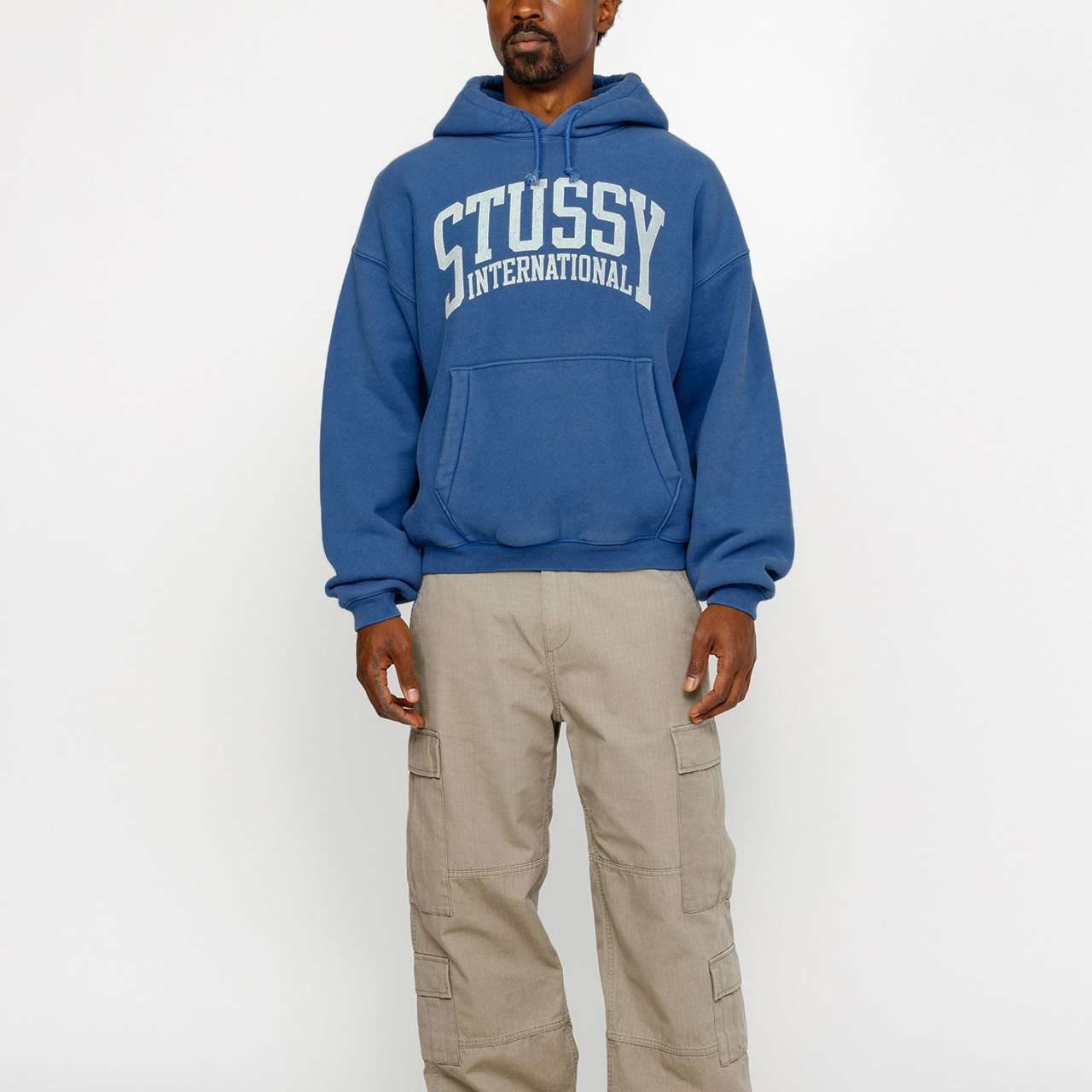 Stüssy Stussy SS24 Relaxed Hoodie - Unisex Retro Style, Kangaroo Pocket, Summer Series. 118550 圖 16