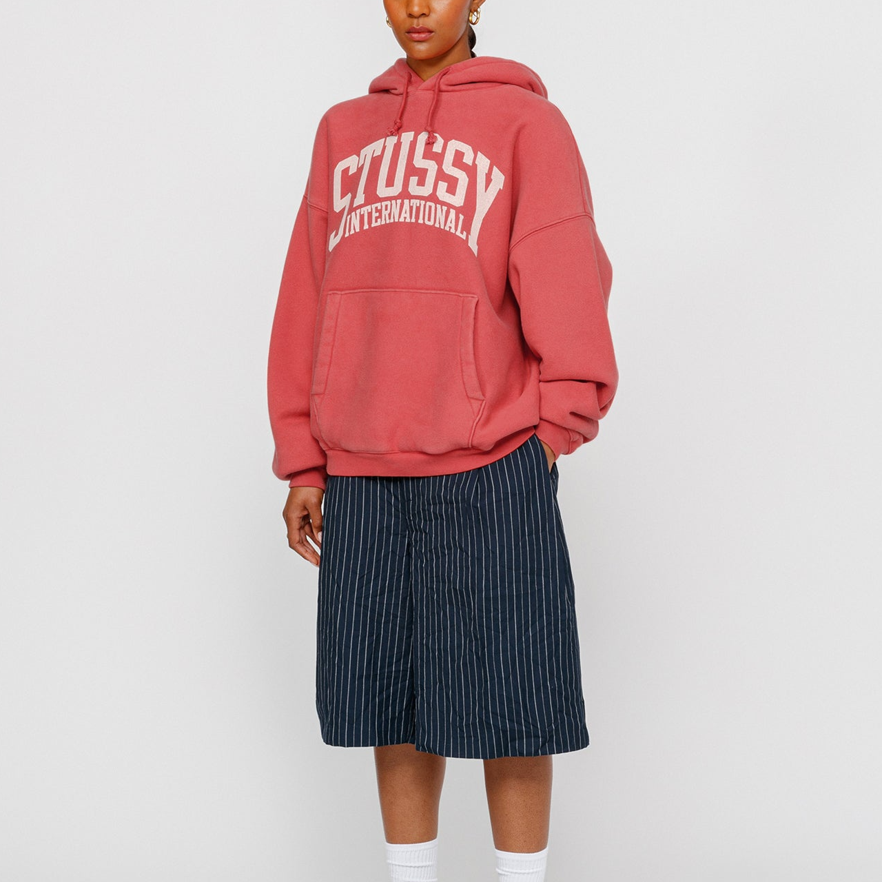 Stüssy Stussy SS24 Relaxed Hoodie - Unisex Retro Style, Kangaroo Pocket, Summer Series. 118550 圖 26