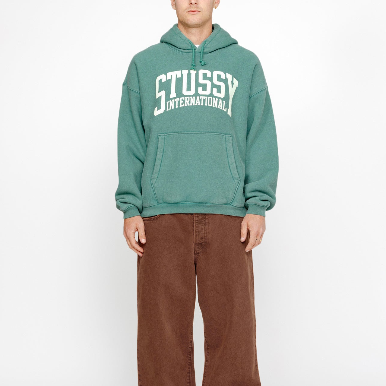 Stüssy Stussy SS24 Relaxed Hoodie - Unisex Retro Style, Kangaroo Pocket, Summer Series. 118550 圖 4