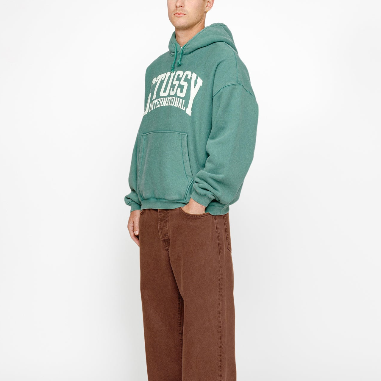 Stüssy Stussy SS24 Relaxed Hoodie - Unisex Retro Style, Kangaroo Pocket, Summer Series. 118550 圖 6