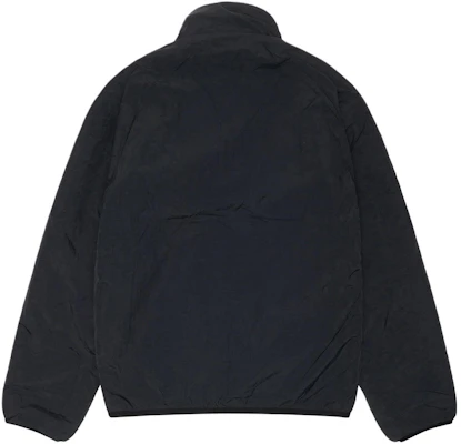 Stüssy Stussy Jaket Fleece Retro SS24 dengan Cetak Huruf, Lengan Panjang Unisex. 118545 4