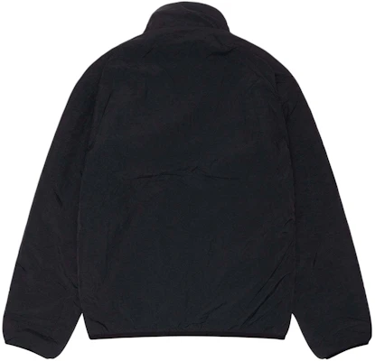 Stüssy Stussy Jaket Fleece Retro SS24 dengan Cetak Huruf, Lengan Panjang Unisex. 118545 11