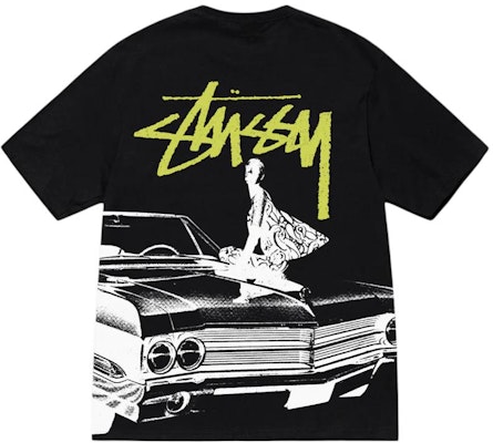 Stüssy Stussy SS24 罗纹领复古圆领男女同款T恤。 1905006 Order Stüssy Stussy SS24 罗纹领复古圆领男女同款T恤。 1905006