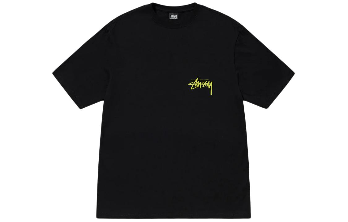 Lookbook Stüssy Stussy SS24 罗纹领复古圆领男女同款T恤。 1905006