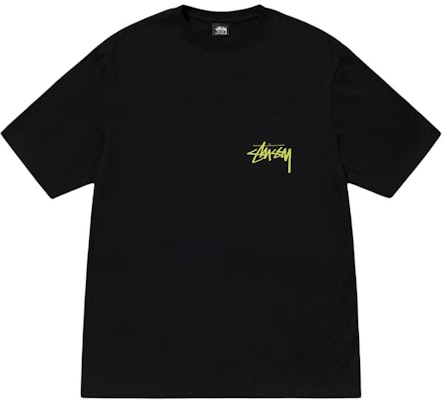 Stüssy Stussy SS24 罗纹领复古圆领男女同款T恤。 1905006 Lookbook Stüssy Stussy SS24 罗纹领复古圆领男女同款T恤。 1905006
