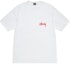 Purchase Stüssy Stussy SS24 罗纹领复古圆领男女同款T恤。 1905006