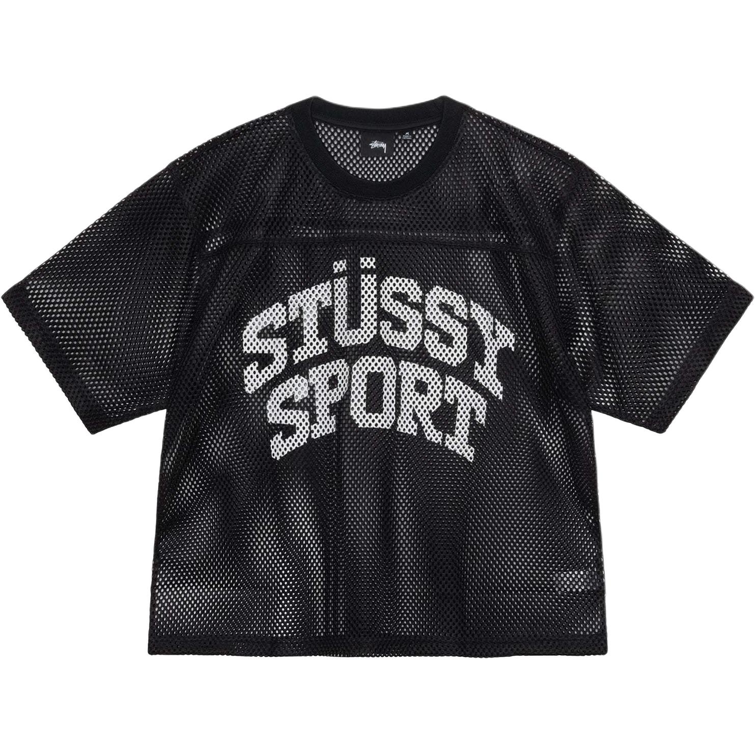 Order Stüssy SS24 運動網眼復古寬鬆版型夏季T恤男女通用. 1140346