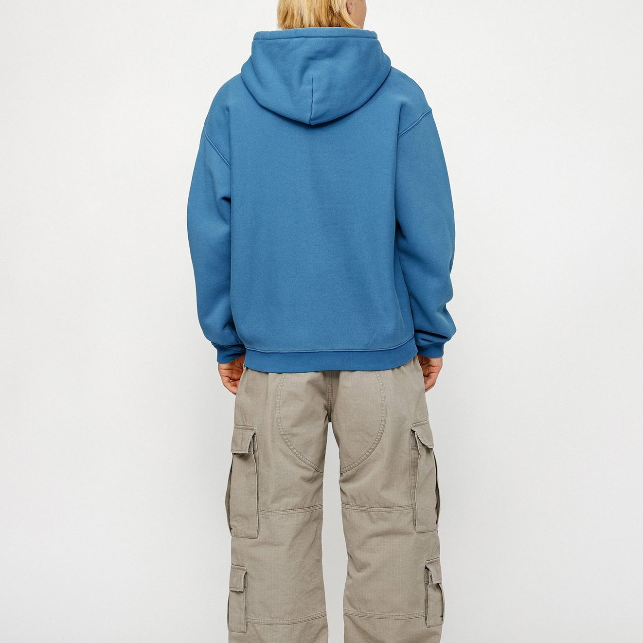 Stüssy Stussy SS24 Sport Zip Hoodie Retro Unisex Embroidered Logo Fleece Hoodie. 118540 圖 14