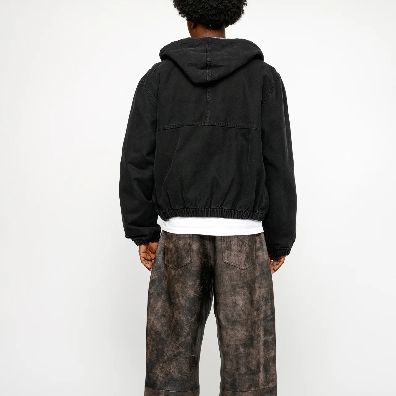 Stüssy Stussy SS24 Unlined Plaid Work Jacket Vintage Loose Fit Hoodie 男女同款 115768-stussy 圖 12