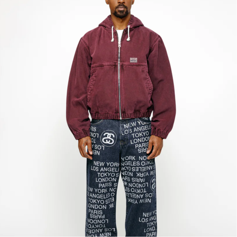 Stüssy Stussy SS24 Unlined Plaid Work Jacket Vintage Loose Fit Hoodie 男女同款 115768-stussy 圖 28