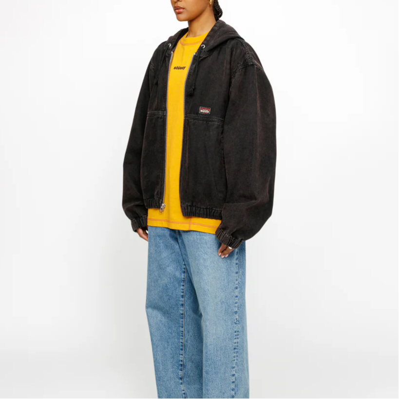 Stüssy Stussy SS24 Unlined Plaid Work Jacket Vintage Loose Fit Hoodie 男女同款 115768-stussy 圖 61