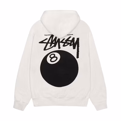 Stüssy Stussy SS24 Vintage Print Oversized Fleece Hoodie Unisex Retro Style. 1925022