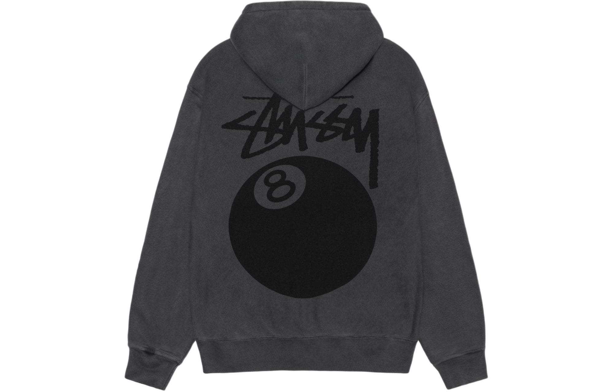 Stüssy Stussy SS24 Vintage Print Oversized Fleece Hoodie Unisex Retro Style. 1925022 圖 2