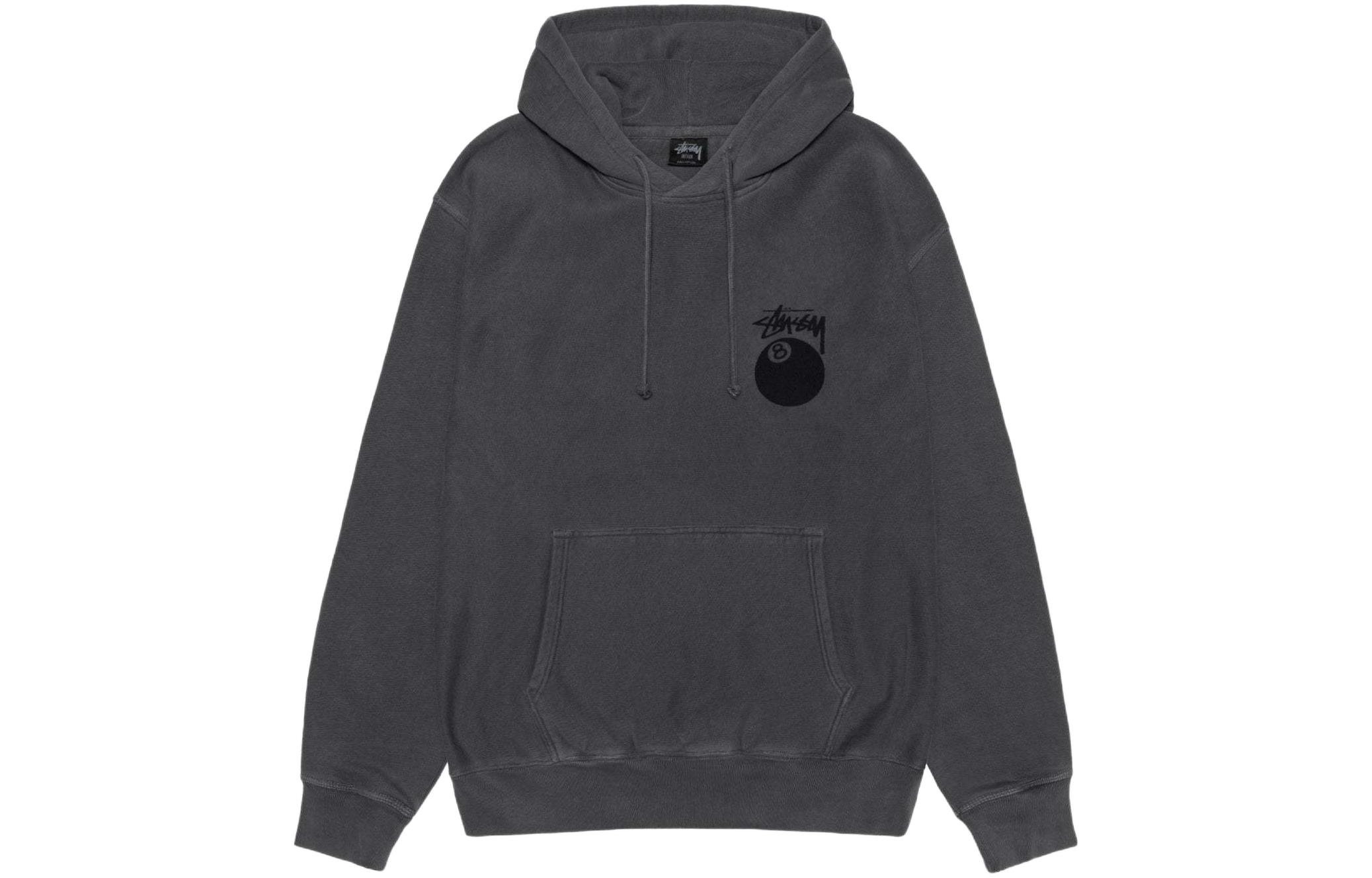 Stüssy Stussy SS24 Vintage Print Oversized Fleece Hoodie Unisex Retro Style. 1925022 圖 3