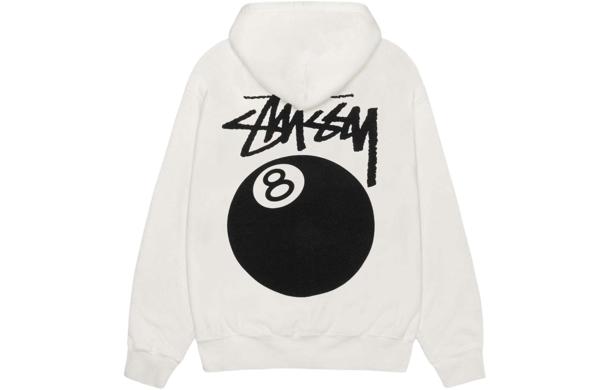 Stüssy Stussy SS24 Vintage Print Oversized Fleece Hoodie Unisex Retro Style. 1925022 圖 4