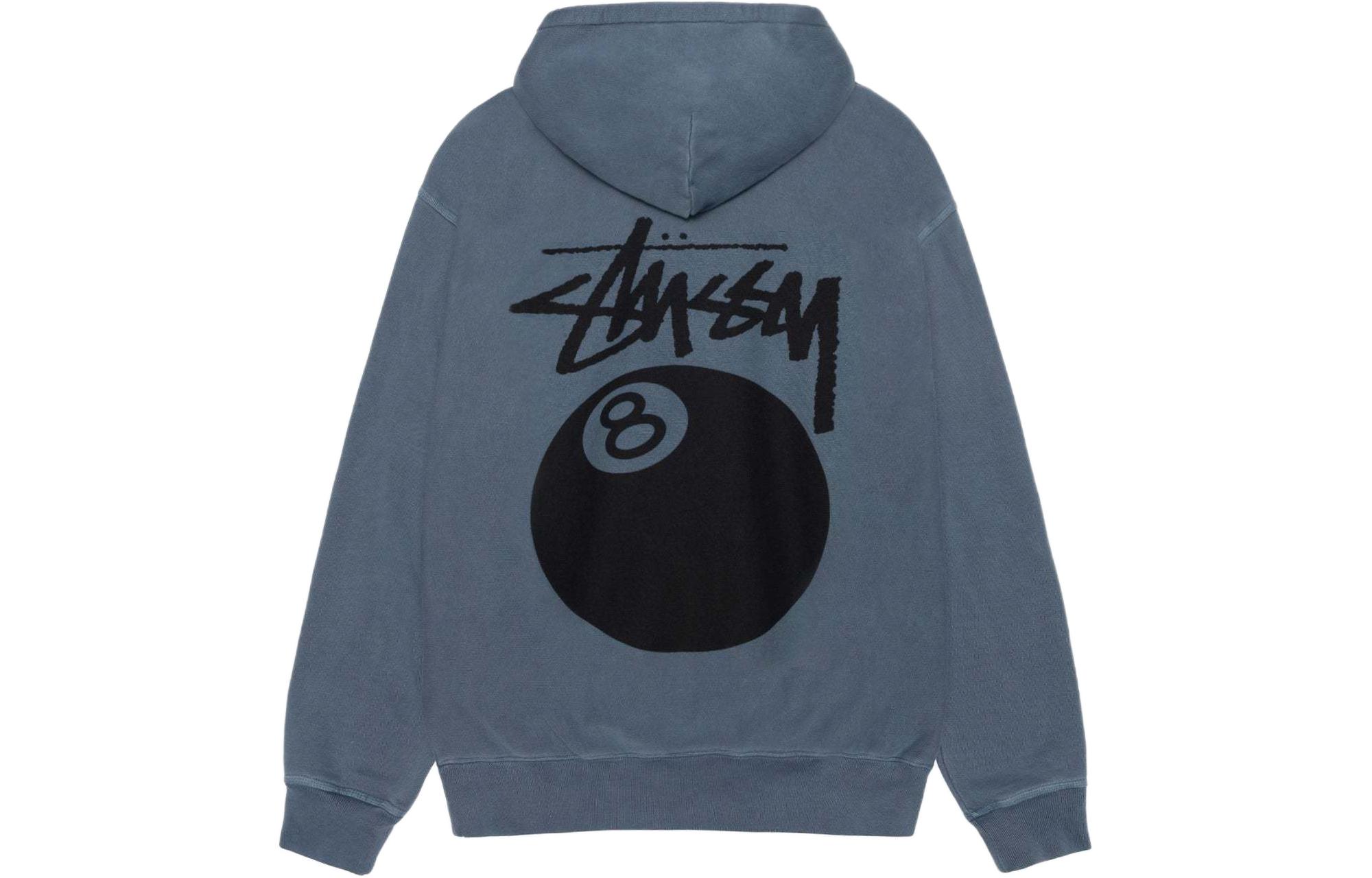 Stüssy Stussy SS24 Vintage Print Oversized Fleece Hoodie Unisex Retro Style. 1925022 圖 6