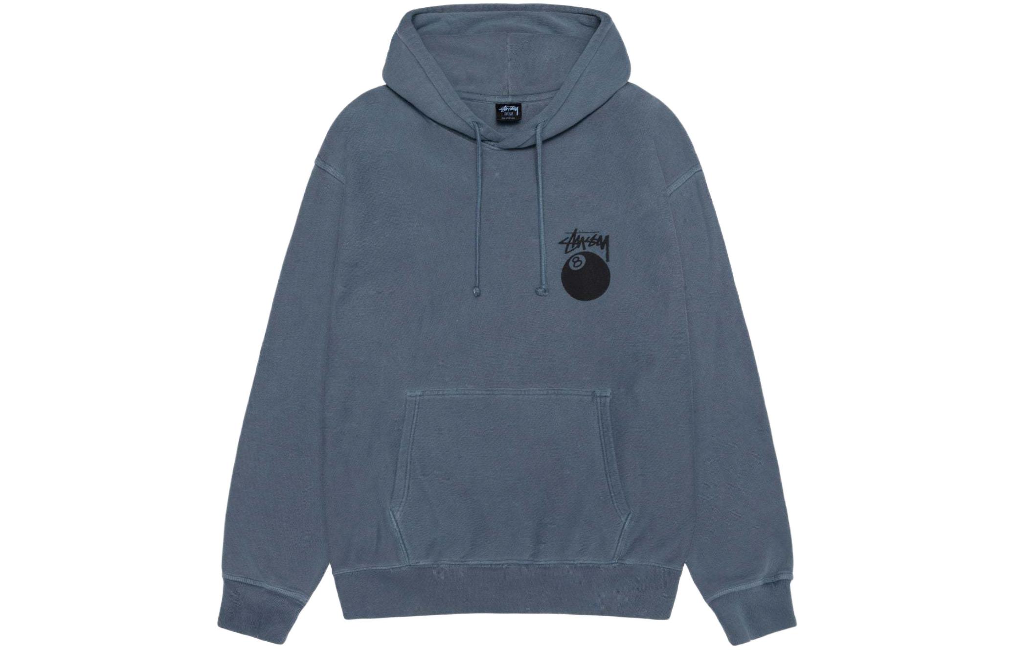 Stüssy Stussy SS24 Vintage Print Oversized Fleece Hoodie Unisex Retro Style. 1925022 圖 7