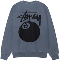 Stüssy Stussy SS24 Vintage Printed Loose Fit Fleece Crewneck Sweatshirt Unisex Retro Style 1915022 Stüssy Stussy SS24 Vintage Printed Loose Fit Fleece Crewneck Sweatshirt Unisex Retro Style 1915022