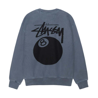 Stüssy Stussy SS24 Vintage Printed Loose Fit Fleece Crewneck Sweatshirt Unisex Retro Style 1915022