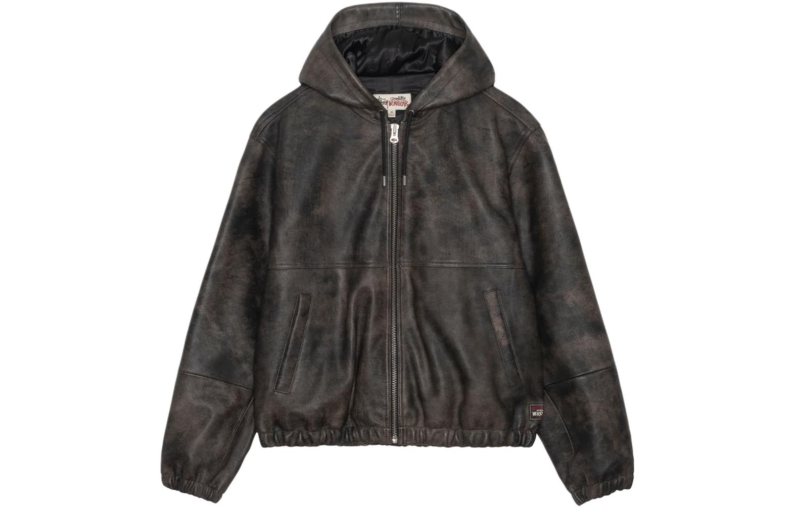 Stüssy Stussy SS24 Washed Camo Embroidered Vintage Hoodie Jacket Unisex 115775 圖 7