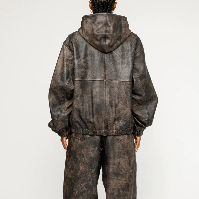 Stüssy Stussy SS24 Washed Camo Embroidered Vintage Hoodie Jacket Unisex 115775 圖 10