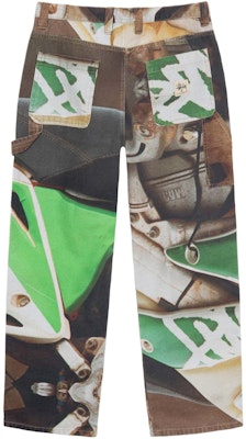 Stüssy SS24 Work Pant Canvas Baja Print Unisex Fit - Pelbagai Warna Vintage. 116654 Lookbook Stüssy SS24 Work Pant Canvas Baja Print Unisex Fit - Pelbagai Warna Vintage. 116654