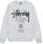 Purchase Stüssy SS24 世界巡回复古字母印花羊毛衫圆领卫衣 男女同款 3913860