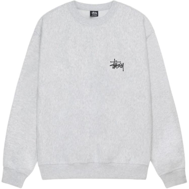 Stüssy Stussy SS25 Basic Logo Crewneck Retro Loose Pullover Sweatshirt Unisex 1915000