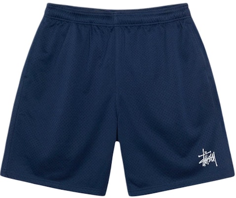 Stüssy Stussy SS25 Basic Mesh Shorts Embroidered Loose-Fit Retro Unisex Casual Shorts 112335 Shop Stüssy Stussy SS25 Basic Mesh Shorts Embroidered Loose-Fit Retro Unisex Casual Shorts 112335