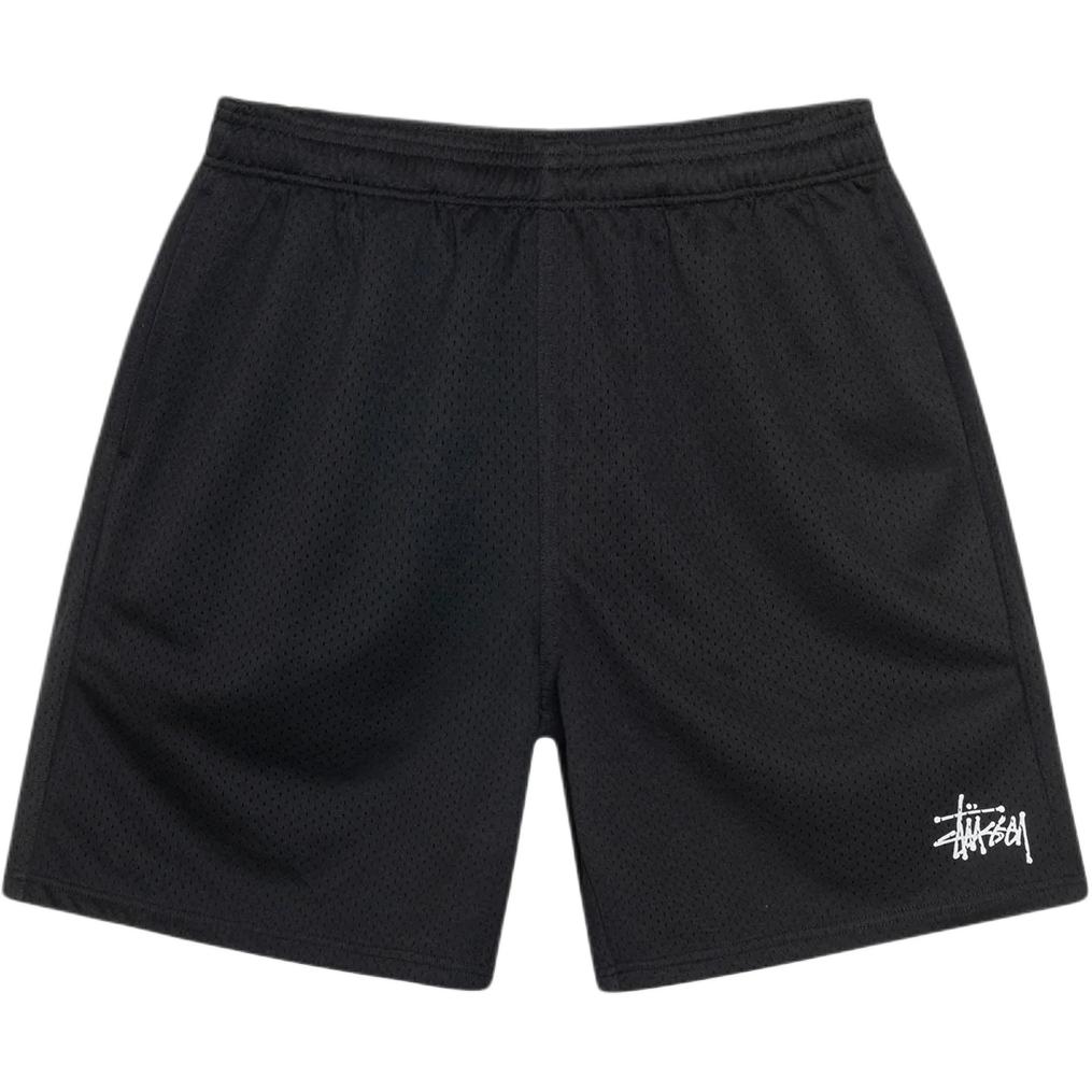 Details for Stüssy Stussy SS25 Basic Mesh Shorts Embroidered Loose-Fit Retro Unisex Casual Shorts 112335