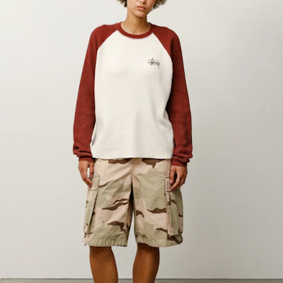 Stüssy SS25 Basic Thermal 2-Tone Raglan Lengan Panjang Unisex. 1140362 Purchase Stüssy SS25 Basic Thermal 2-Tone Raglan Lengan Panjang Unisex. 1140362