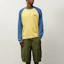 Cheap Stüssy SS25 Basic Thermal 2-Tone Raglan Lengan Panjang Unisex. 1140362