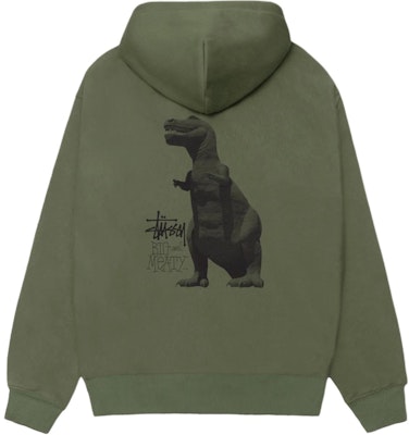 Stüssy SS25 大而厚重恐龍拉鍊連帽衫 復古中性款衛衣. 1975133 Details for Stüssy SS25 大而厚重恐龍拉鍊連帽衫 復古中性款衛衣. 1975133