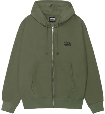 Stüssy SS25 大而厚重恐龍拉鍊連帽衫 復古中性款衛衣. 1975133 Sizing Stüssy SS25 大而厚重恐龍拉鍊連帽衫 復古中性款衛衣. 1975133