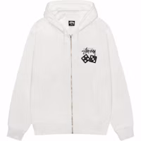 Sizing Stüssy Stussy SS25 Dice Print Oversized Zip Hoodie Unisex American Vintage Style. 1975077