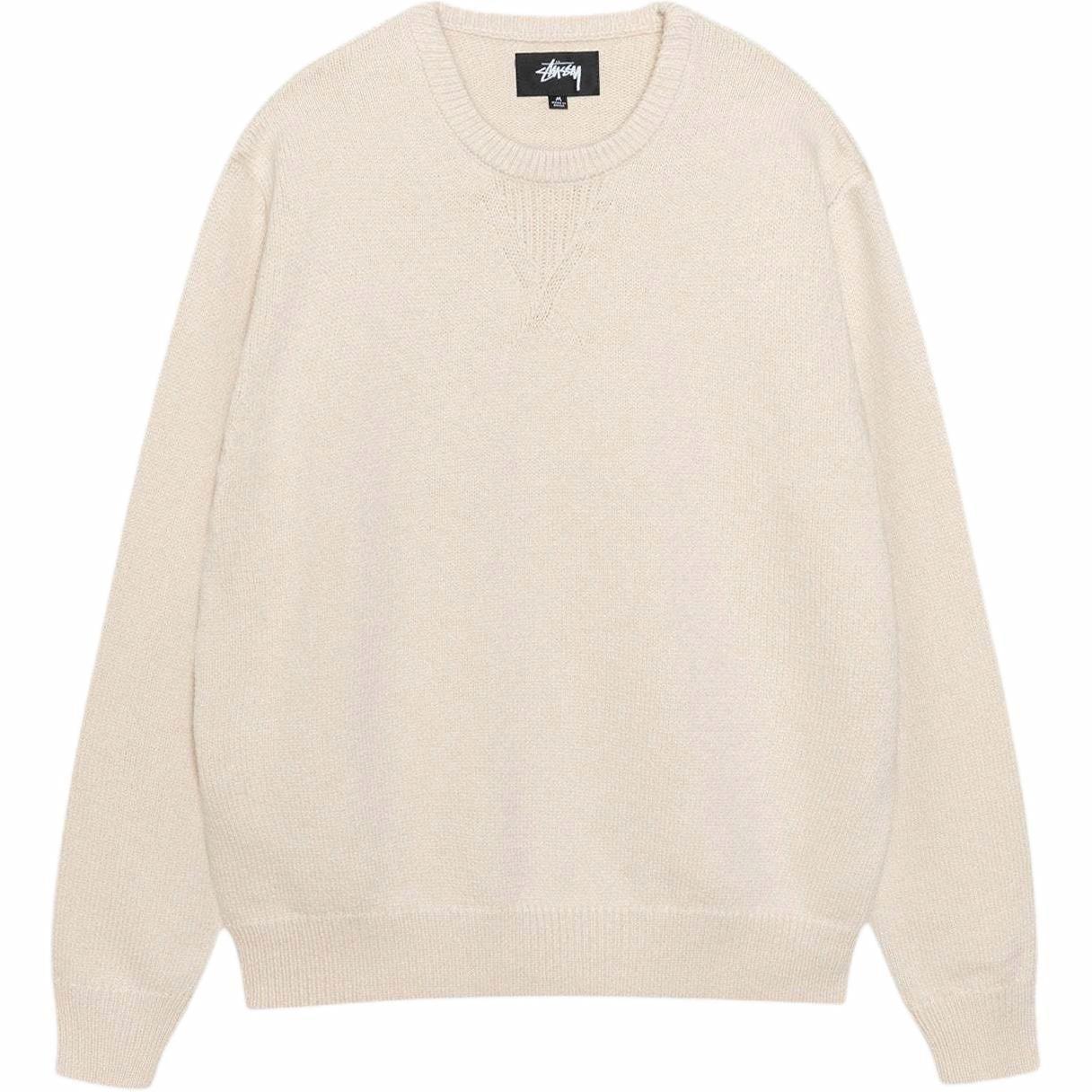 Stüssy Stussy SS25 Handwritten Logo Ribbed Crewneck Vintage Sweater Unisex. 117263 圖 3