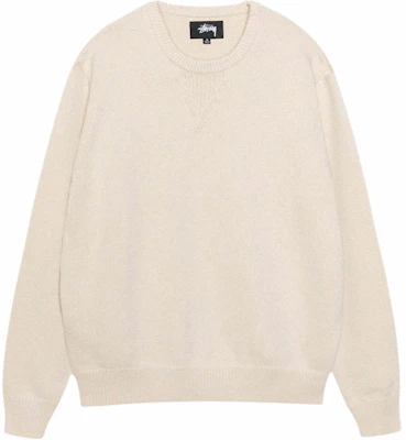 Stüssy Stussy SS25 Handwritten Logo Ribbed Crewneck Vintage Sweater Unisex. 117263 Lookbook Stüssy Stussy SS25 Handwritten Logo Ribbed Crewneck Vintage Sweater Unisex. 117263