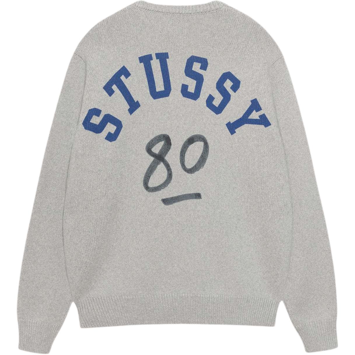 Stüssy Stussy SS25 Handwritten Logo Ribbed Crewneck Vintage Sweater Unisex. 117263 圖 4