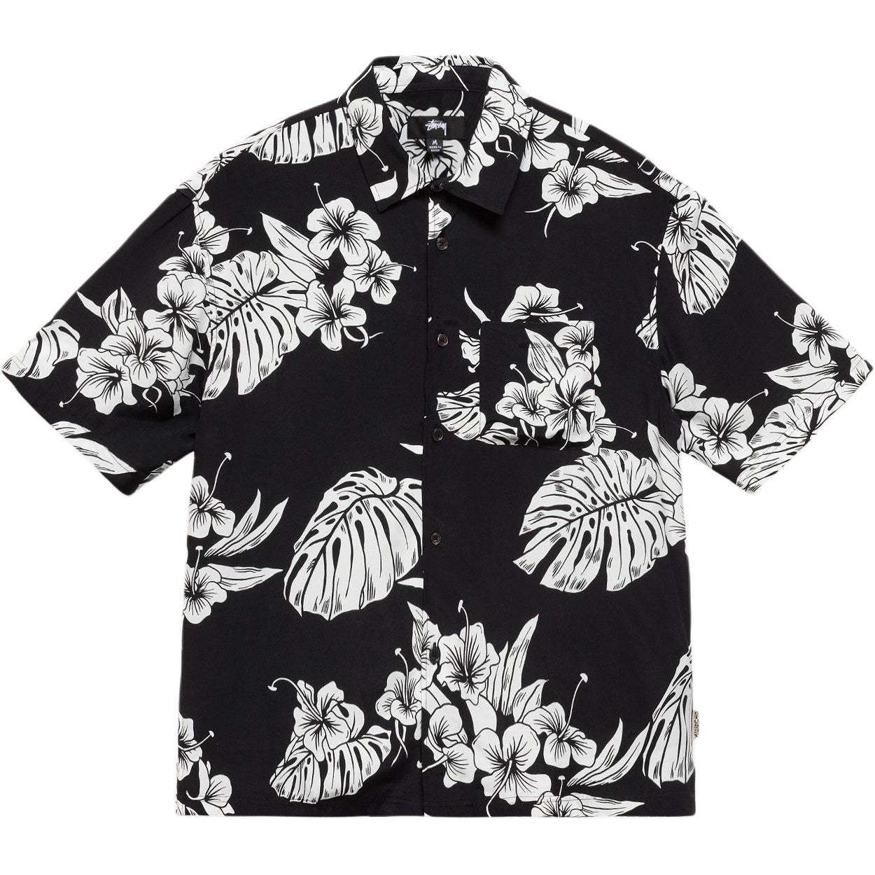 Stüssy Stussy SS25 Hawaiian Floral Button-Up Short Sleeve Shirt Unisex. 1110361 圖 9