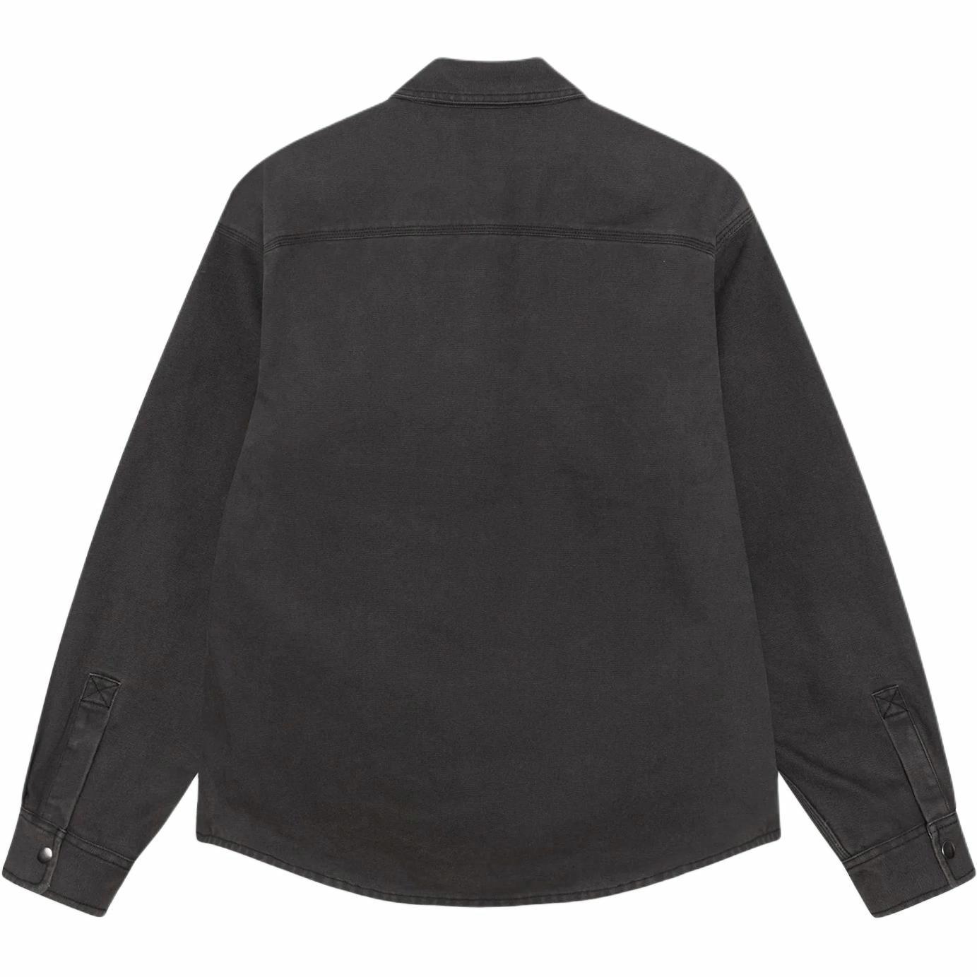 Stüssy Stussy SS25 Heavy Washed Canvas Shirt Vintage Unisex Design with Chest Pocket. 1110355 圖 3