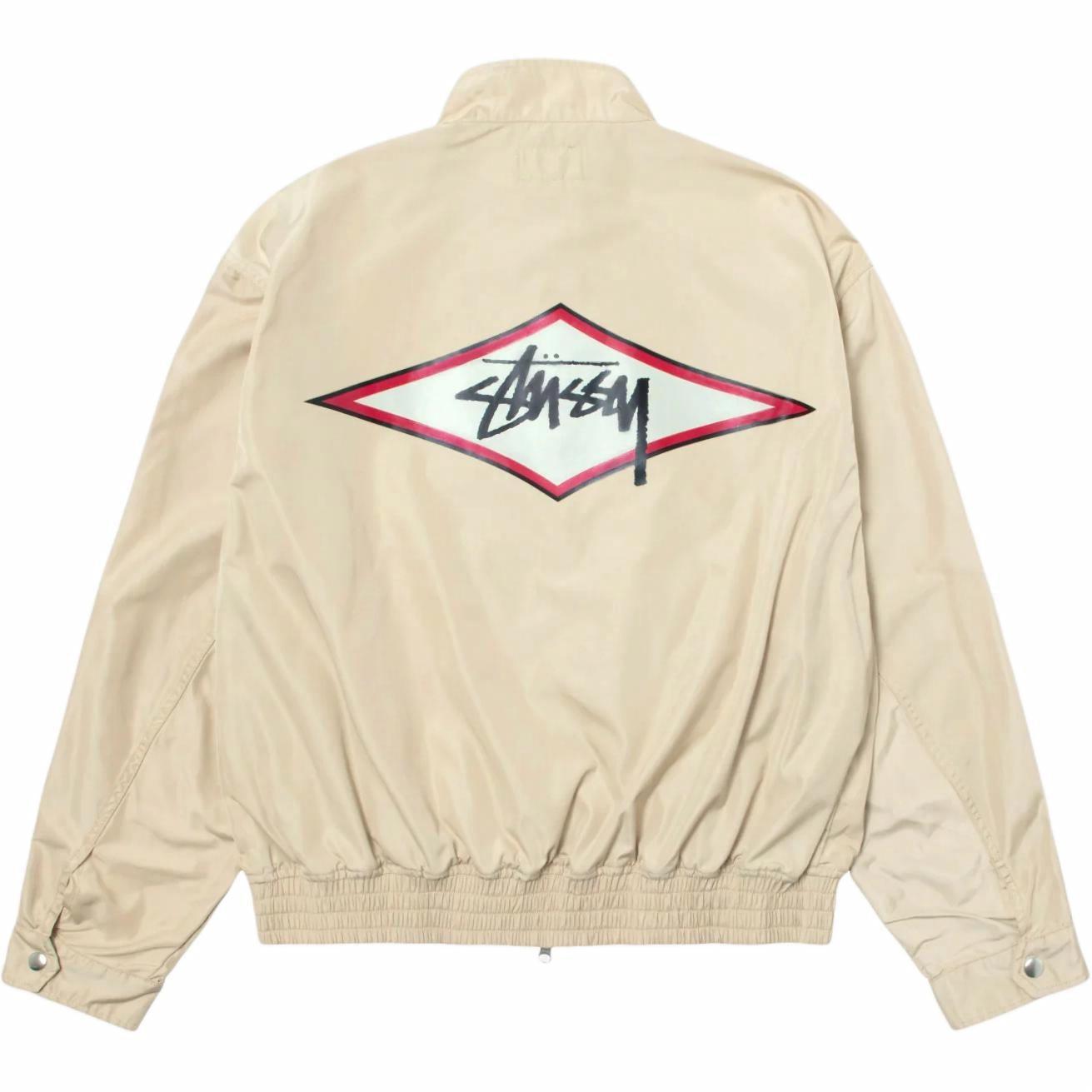 Stüssy Stussy SS25 Loose Fit Zip-Up Jacket with Letter Print and Flap Pockets Unisex 115850 圖 10