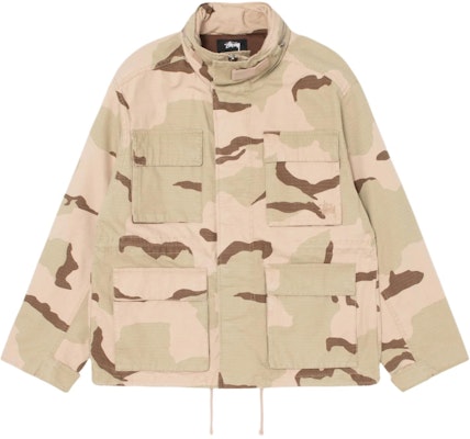 Stüssy SS25 M65可拆帽多口袋宽松版复古夹克 男女款 115825 Buy Stüssy SS25 M65可拆帽多口袋宽松版复古夹克 男女款 115825