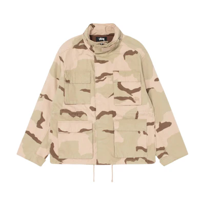 Stüssy Stussy SS25 M65 Detachable Hood Multi-Pocket Loose Fit Vintage Jacket Unisex 115825