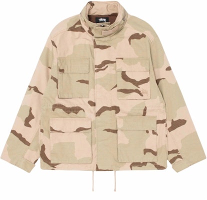 Stüssy SS25 M65可拆帽多口袋宽松版复古夹克 男女款 115825 Order Stüssy SS25 M65可拆帽多口袋宽松版复古夹克 男女款 115825