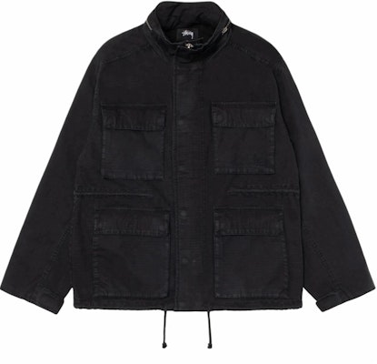 Stüssy SS25 M65可拆帽多口袋宽松版复古夹克 男女款 115825 Cheap Stüssy SS25 M65可拆帽多口袋宽松版复古夹克 男女款 115825