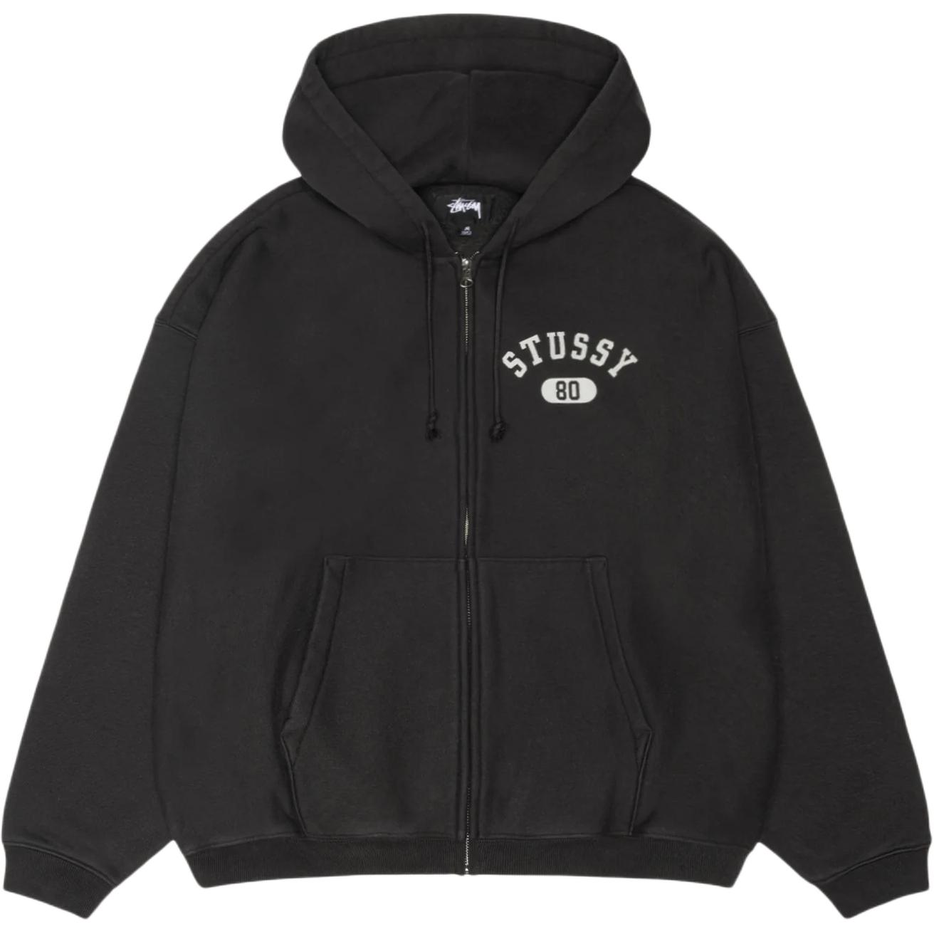 Stüssy Stussy SS25 Varsity Zip Hoodie Unisex with Chest Logo Design. 118589 圖 4